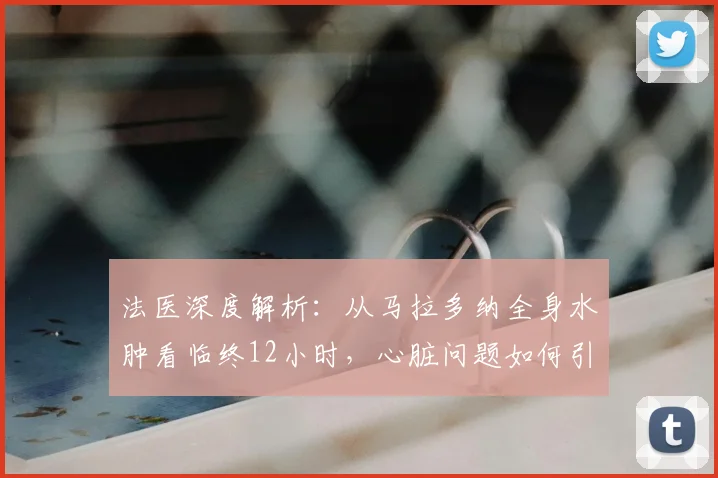 法医深度解析:从马拉多纳全身水肿看临终12小时,心脏问题如何引发痛苦